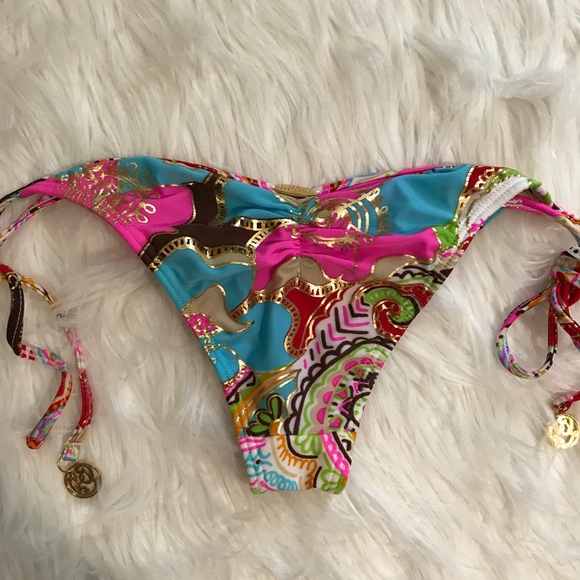 Luli fama side tie minimal coverage bottom - Picture 3 of 7